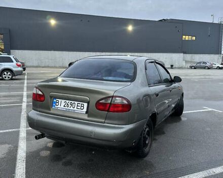 Серый Дэу Ланос, объемом двигателя 1.5 л и пробегом 220 тыс. км за 1300 $, фото 2 на Automoto.ua