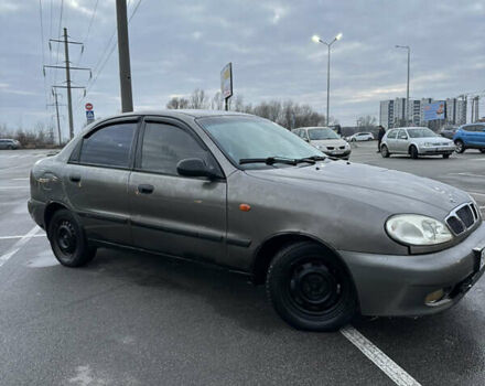 Серый Дэу Ланос, объемом двигателя 1.5 л и пробегом 220 тыс. км за 1300 $, фото 1 на Automoto.ua