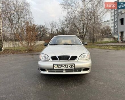 Сірий Деу Ланос, об'ємом двигуна 1.35 л та пробігом 116 тис. км за 1950 $, фото 1 на Automoto.ua