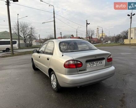 Сірий Деу Ланос, об'ємом двигуна 1.35 л та пробігом 116 тис. км за 1950 $, фото 5 на Automoto.ua