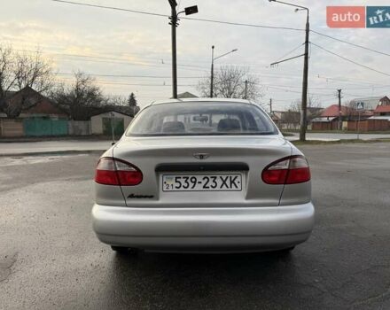 Сірий Деу Ланос, об'ємом двигуна 1.35 л та пробігом 116 тис. км за 1950 $, фото 6 на Automoto.ua