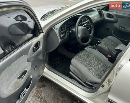 Серый Дэу Ланос, объемом двигателя 1.5 л и пробегом 291 тыс. км за 1550 $, фото 10 на Automoto.ua