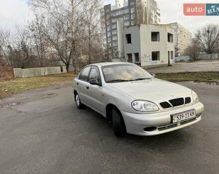 Сірий Деу Ланос, об'ємом двигуна 1.35 л та пробігом 116 тис. км за 1950 $, фото 2 на Automoto.ua