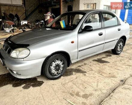 Дэу Ланос 2002 в Звенигородка на Automoto.ua Серый Дэу Ланос, объемом двигателя 1.5 л и пробегом 310 тыс. км за 2500 $, фото 2 на Automoto.ua