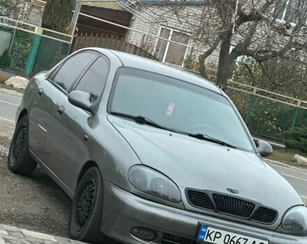 Сірий Деу Ланос, об'ємом двигуна 1.6 л та пробігом 221 тис. км за 3550 $, фото 4 на Automoto.ua