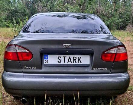 Серый Дэу Ланос, объемом двигателя 1.6 л и пробегом 220 тыс. км за 2650 $, фото 2 на Automoto.ua
