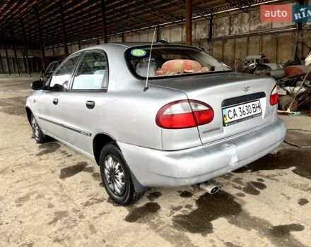 Дэу Ланос 2002 в Звенигородка на Automoto.ua Серый Дэу Ланос, объемом двигателя 1.5 л и пробегом 310 тыс. км за 2500 $, фото 3 на Automoto.ua