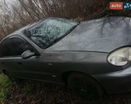 Серый Дэу Ланос, объемом двигателя 1.5 л и пробегом 220 тыс. км за 2200 $, фото 1 на Automoto.ua