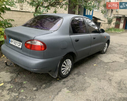 Серый Дэу Ланос, объемом двигателя 1.5 л и пробегом 170 тыс. км за 1750 $, фото 3 на Automoto.ua