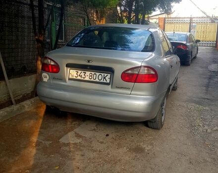 Серый Дэу Ланос, объемом двигателя 1.6 л и пробегом 200 тыс. км за 1600 $, фото 6 на Automoto.ua