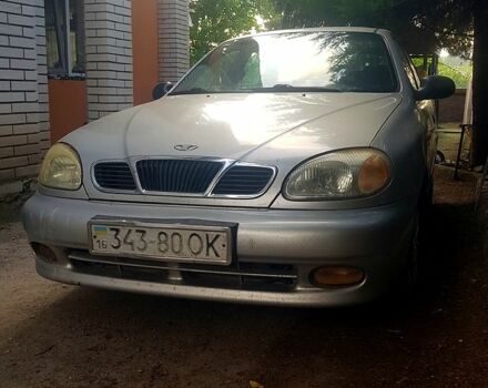 Серый Дэу Ланос, объемом двигателя 1.6 л и пробегом 200 тыс. км за 1600 $, фото 2 на Automoto.ua