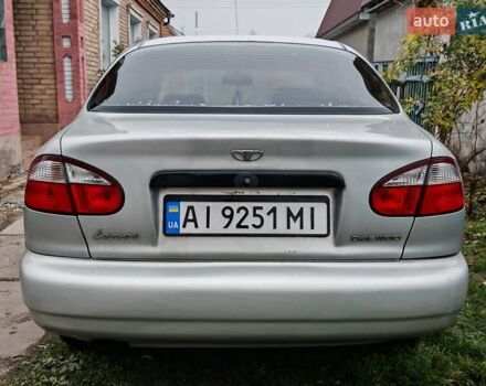 Серый Дэу Ланос, объемом двигателя 1.5 л и пробегом 314 тыс. км за 1500 $, фото 2 на Automoto.ua