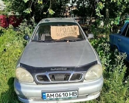 Сірий Деу Ланос, об'ємом двигуна 1.5 л та пробігом 220 тис. км за 1500 $, фото 3 на Automoto.ua