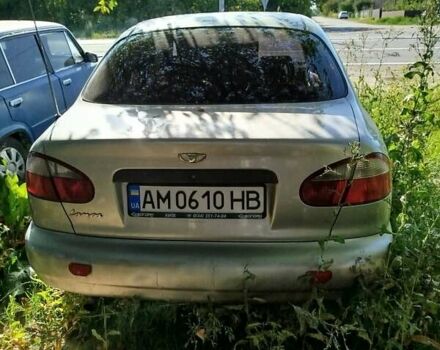 Сірий Деу Ланос, об'ємом двигуна 1.5 л та пробігом 220 тис. км за 1500 $, фото 2 на Automoto.ua