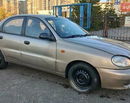 Серый Дэу Ланос, объемом двигателя 1.6 л и пробегом 270 тыс. км за 1000 $, фото 2 на Automoto.ua