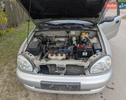 Серый Дэу Ланос, объемом двигателя 1.5 л и пробегом 80 тыс. км за 5000 $, фото 7 на Automoto.ua