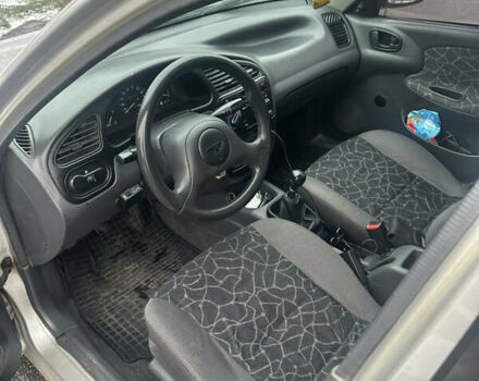 Серый Дэу Ланос, объемом двигателя 1.5 л и пробегом 166 тыс. км за 2100 $, фото 7 на Automoto.ua