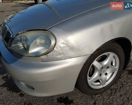 Серый Дэу Ланос, объемом двигателя 1.5 л и пробегом 350 тыс. км за 1550 $, фото 7 на Automoto.ua