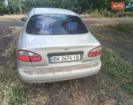 Сірий Деу Ланос, об'ємом двигуна 1.5 л та пробігом 317 тис. км за 2400 $, фото 1 на Automoto.ua