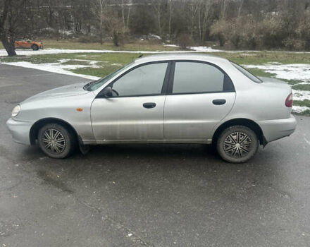 Серый Дэу Ланос, объемом двигателя 1.5 л и пробегом 166 тыс. км за 2100 $, фото 1 на Automoto.ua