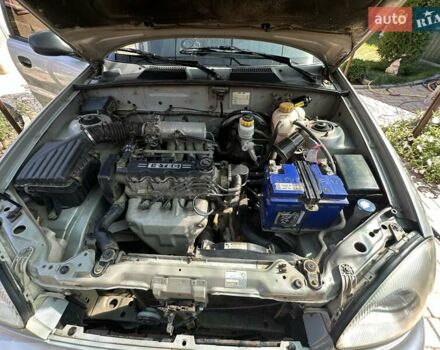 Серый Дэу Ланос, объемом двигателя 1.5 л и пробегом 204 тыс. км за 2800 $, фото 4 на Automoto.ua