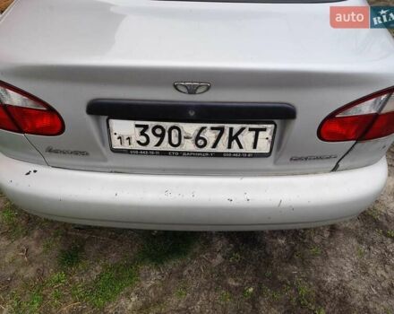 Серый Дэу Ланос, объемом двигателя 1.5 л и пробегом 298 тыс. км за 1850 $, фото 19 на Automoto.ua