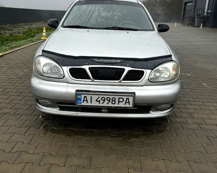 Серый Дэу Ланос, объемом двигателя 1.5 л и пробегом 300 тыс. км за 1300 $, фото 3 на Automoto.ua