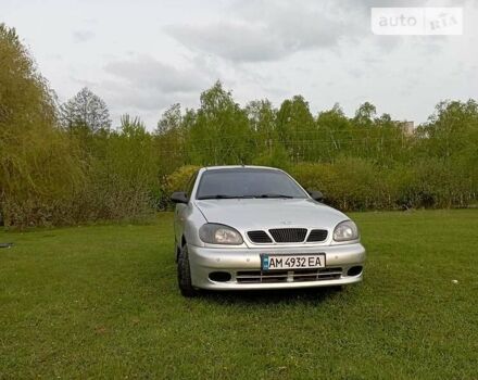 Серый Дэу Ланос, объемом двигателя 1.5 л и пробегом 214 тыс. км за 2200 $, фото 7 на Automoto.ua