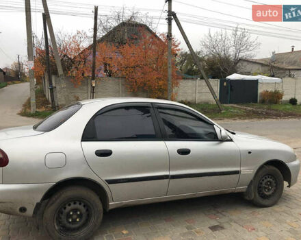 Серый Дэу Ланос, объемом двигателя 1.5 л и пробегом 170 тыс. км за 1150 $, фото 2 на Automoto.ua