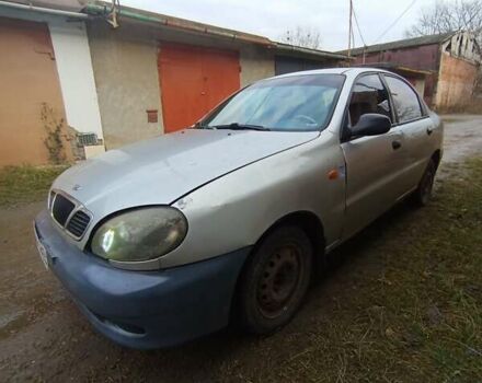 Серый Дэу Ланос, объемом двигателя 1.5 л и пробегом 196 тыс. км за 1000 $, фото 1 на Automoto.ua