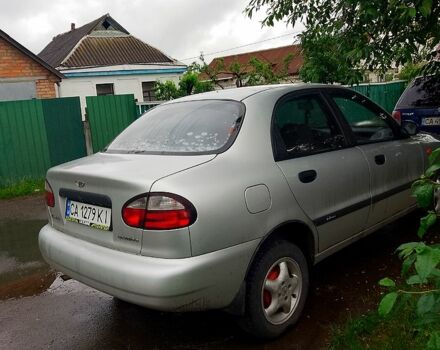 Серый Дэу Ланос, объемом двигателя 1.5 л и пробегом 208 тыс. км за 2000 $, фото 4 на Automoto.ua