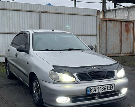 Серый Дэу Ланос, объемом двигателя 1.5 л и пробегом 250 тыс. км за 2300 $, фото 2 на Automoto.ua