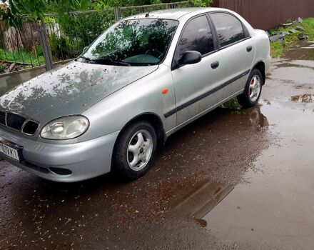 Серый Дэу Ланос, объемом двигателя 1.5 л и пробегом 208 тыс. км за 2000 $, фото 2 на Automoto.ua