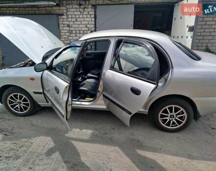 Серый Дэу Ланос, объемом двигателя 1.5 л и пробегом 114 тыс. км за 4400 $, фото 3 на Automoto.ua