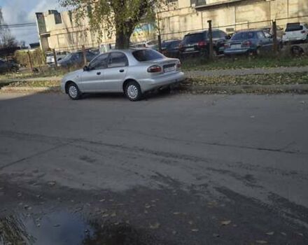 Серый Дэу Ланос, объемом двигателя 1.5 л и пробегом 163 тыс. км за 3150 $, фото 1 на Automoto.ua