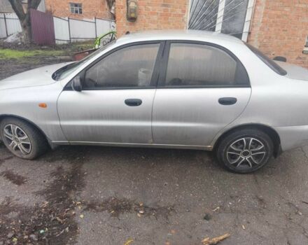 Серый Дэу Ланос, объемом двигателя 1.5 л и пробегом 150 тыс. км за 1100 $, фото 1 на Automoto.ua