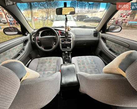 Серый Дэу Ланос, объемом двигателя 1.6 л и пробегом 176 тыс. км за 3100 $, фото 14 на Automoto.ua