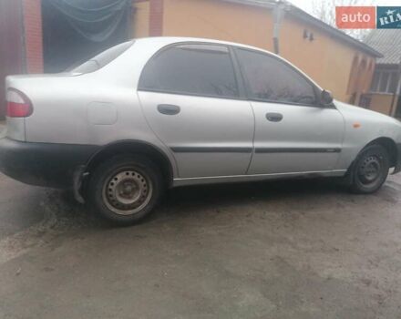 Серый Дэу Ланос, объемом двигателя 1.5 л и пробегом 317 тыс. км за 1950 $, фото 4 на Automoto.ua