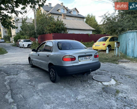 Серый Дэу Ланос, объемом двигателя 1.5 л и пробегом 220 тыс. км за 1200 $, фото 2 на Automoto.ua