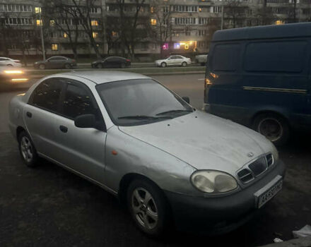 Сірий Деу Ланос, об'ємом двигуна 1.5 л та пробігом 190 тис. км за 1350 $, фото 2 на Automoto.ua