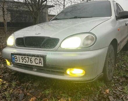 Сірий Деу Ланос, об'ємом двигуна 1.5 л та пробігом 200 тис. км за 2400 $, фото 3 на Automoto.ua