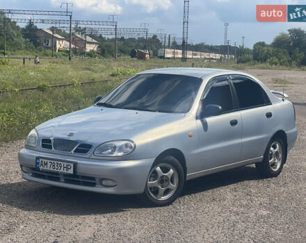 Сірий Деу Ланос, об'ємом двигуна 1.6 л та пробігом 225 тис. км за 2900 $, фото 1 на Automoto.ua