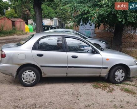 Серый Дэу Ланос, объемом двигателя 1.5 л и пробегом 188 тыс. км за 1700 $, фото 2 на Automoto.ua