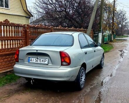 Серый Дэу Ланос, объемом двигателя 1.6 л и пробегом 140 тыс. км за 1500 $, фото 2 на Automoto.ua