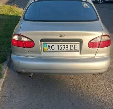 Серый Дэу Ланос, объемом двигателя 1.5 л и пробегом 154 тыс. км за 2400 $, фото 1 на Automoto.ua