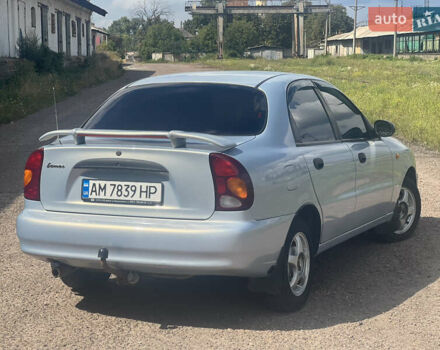 Сірий Деу Ланос, об'ємом двигуна 1.6 л та пробігом 225 тис. км за 2900 $, фото 5 на Automoto.ua