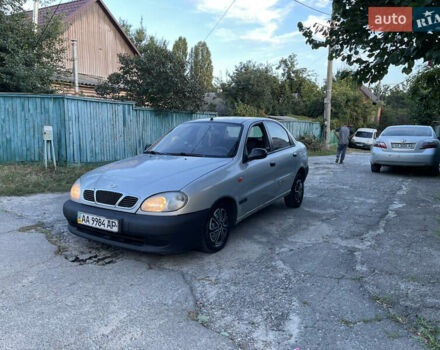 Серый Дэу Ланос, объемом двигателя 1.5 л и пробегом 220 тыс. км за 1200 $, фото 1 на Automoto.ua