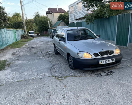 Серый Дэу Ланос, объемом двигателя 1.5 л и пробегом 220 тыс. км за 1200 $, фото 4 на Automoto.ua
