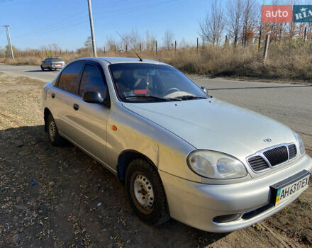 Сірий Деу Ланос, об'ємом двигуна 1.5 л та пробігом 132 тис. км за 2100 $, фото 1 на Automoto.ua
