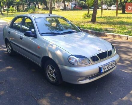 Серый Дэу Ланос, объемом двигателя 1.5 л и пробегом 130 тыс. км за 2950 $, фото 2 на Automoto.ua